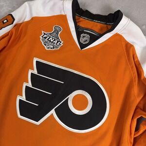 Reebok Philadelphia Flyers‎ Claude Giroux 28 2010 Stanley Cup Final Jersey 50